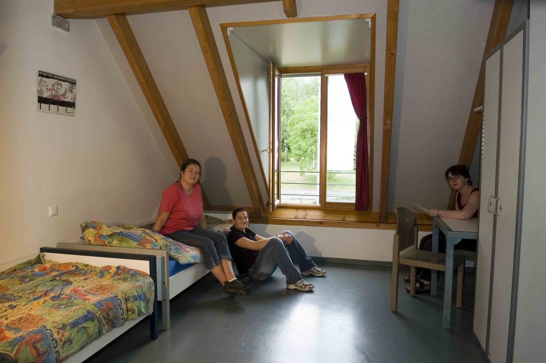 Zweibettzimmer Dachgeschoss